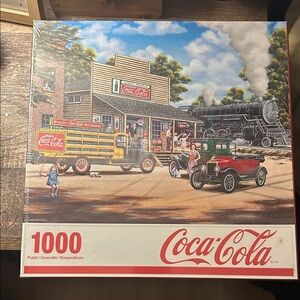 Coca Cola Train Station Puzzle - 1000 Pieces
